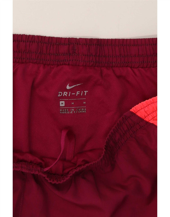 Damskie spodenki sportowe Nike UK 12, poliester w kolorze średniej czerwieni