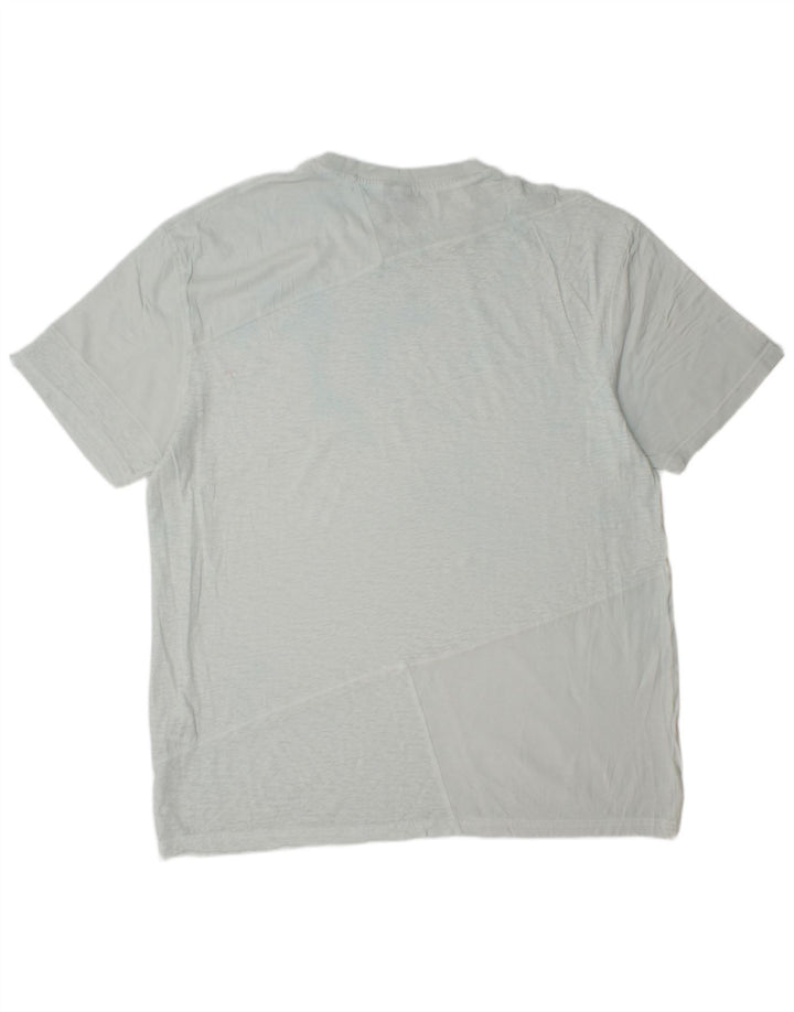 T-shirt męski Scorpion Bay, 2XL, niebieski, bawełniany