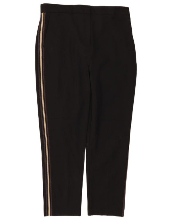 Marks & Spencer Damskie zwężane spodnie Chino UK 14 Large W32 L26 Czarne