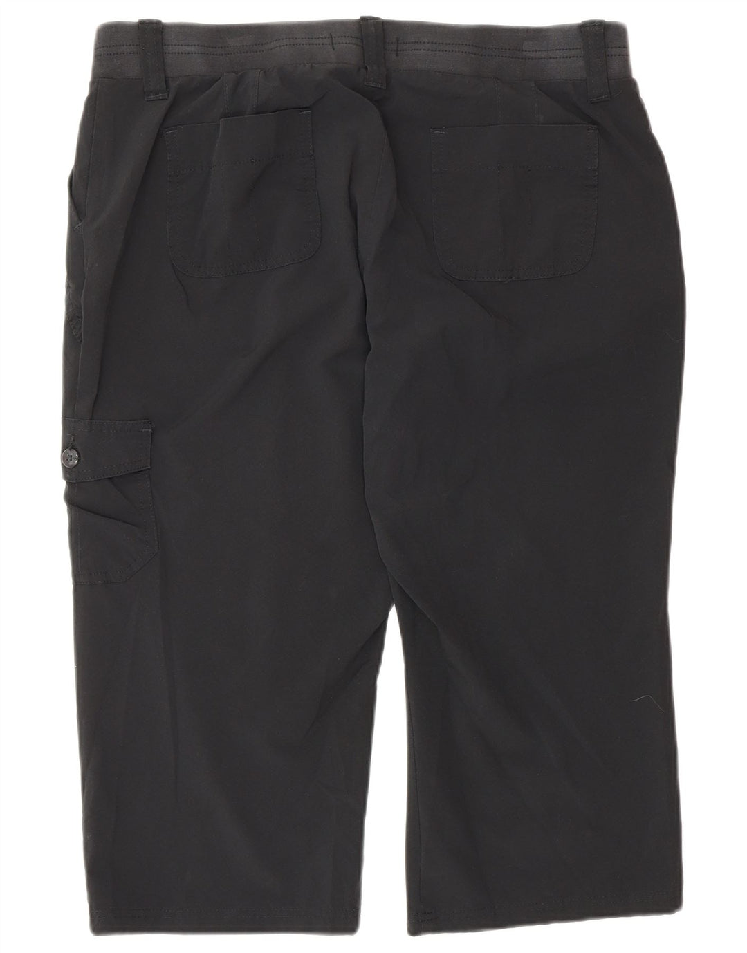 Spodnie damskie Lee Raiders Cargo Capri US 16 2XL W34 L20 Czarny poliester