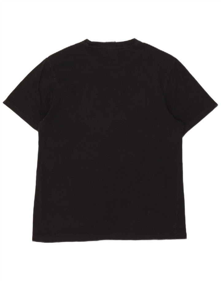 Męski T-shirt Champion z grafiką, średni czarny