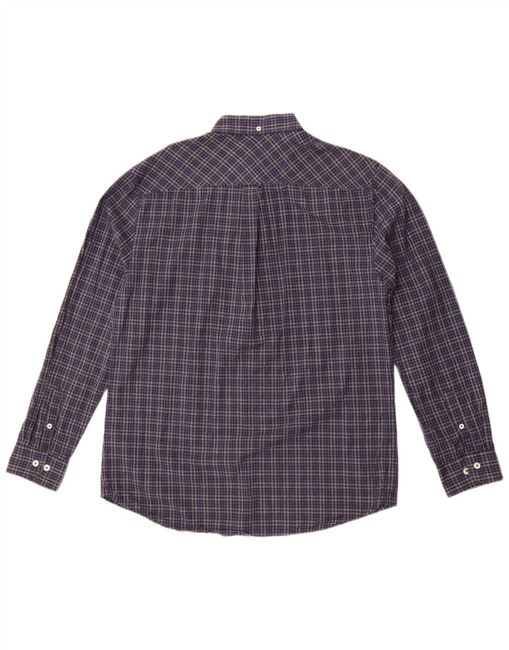 Koszula męska Ben Sherman, duża, bawełniana w granatową kratę