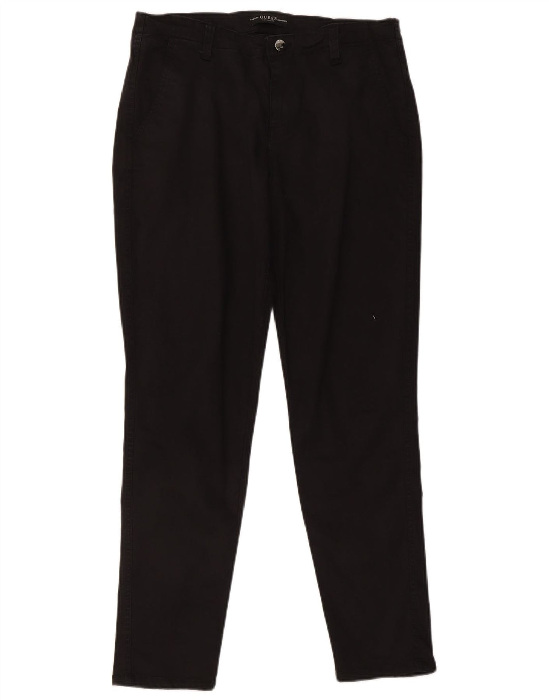 Damskie spodnie Chino Guess W31 L29 Czarne z Lyocellu