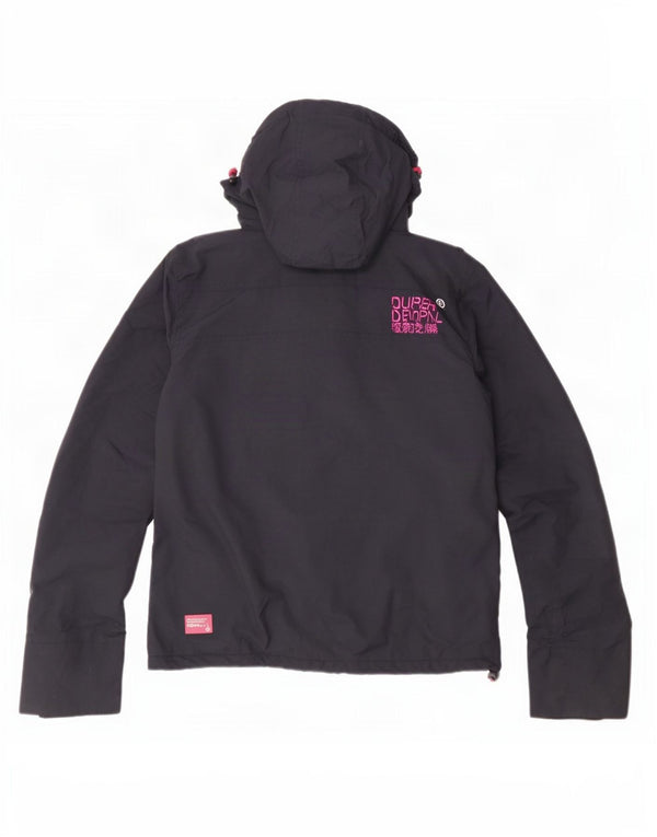 Damska kurtka wiatrówka Superdry UK 12, średni granat