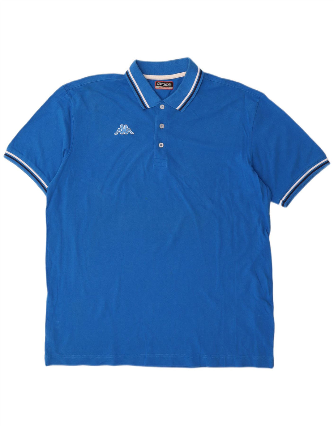 Męska koszulka polo KAPPA 2XL, niebieska, bawełniana