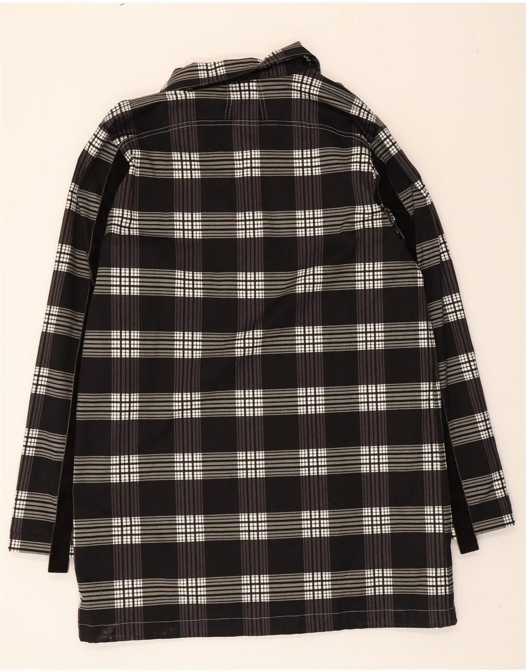 PUMA Mens Rhude Raincoat UK 38 Medium Black Check Cotton Vintage Puma and Second-Hand Puma from Messina Hembry 