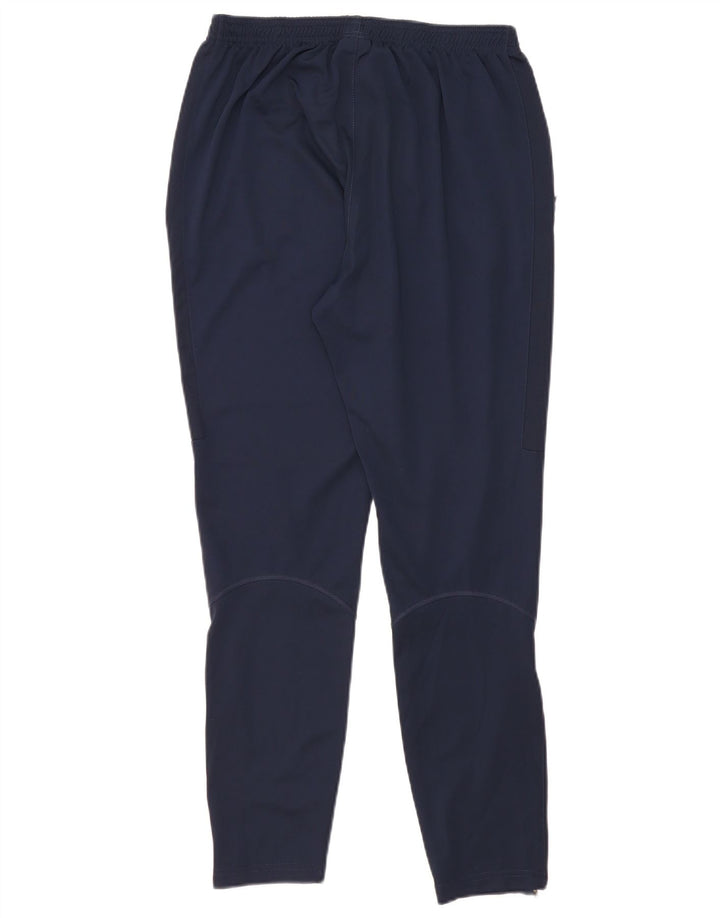 Męskie spodnie dresowe Nike Dri Fit, średni granatowy poliester