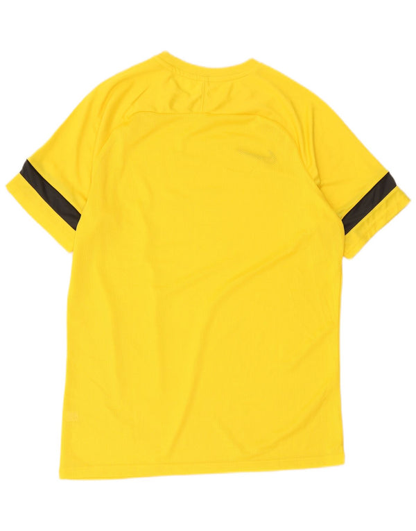 Męski T-shirt Nike Dri Fit, duży, żółty blok kolorów