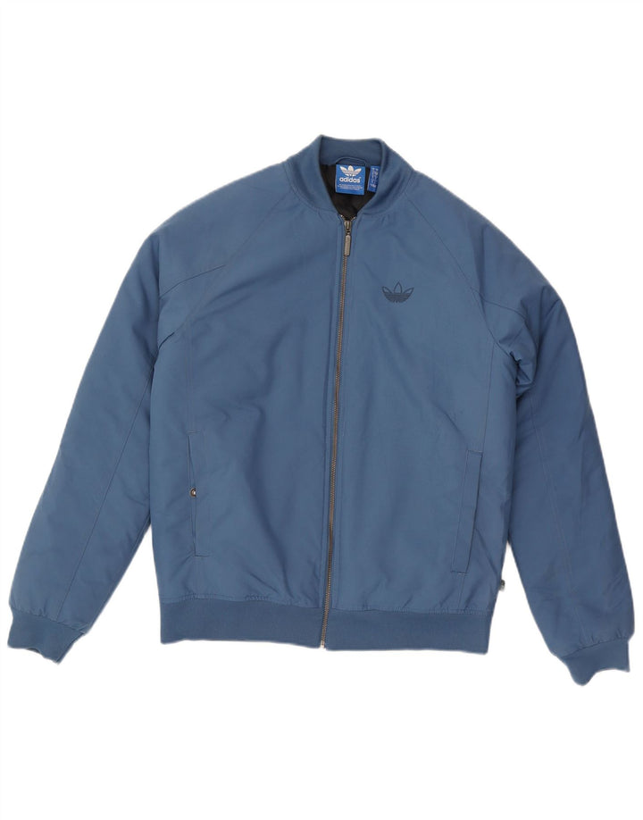 Męska kurtka bomber Adidas UK 36 Small Blue Polyester