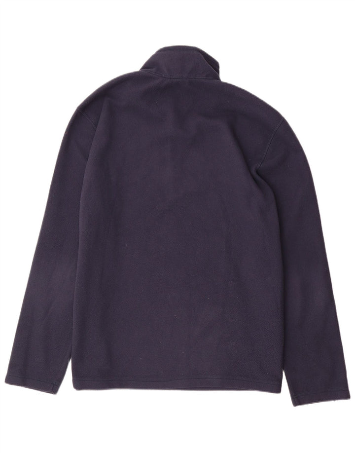 Męski sweter polarowy The North Face z zamkiem błyskawicznym XL, granatowy, poliester