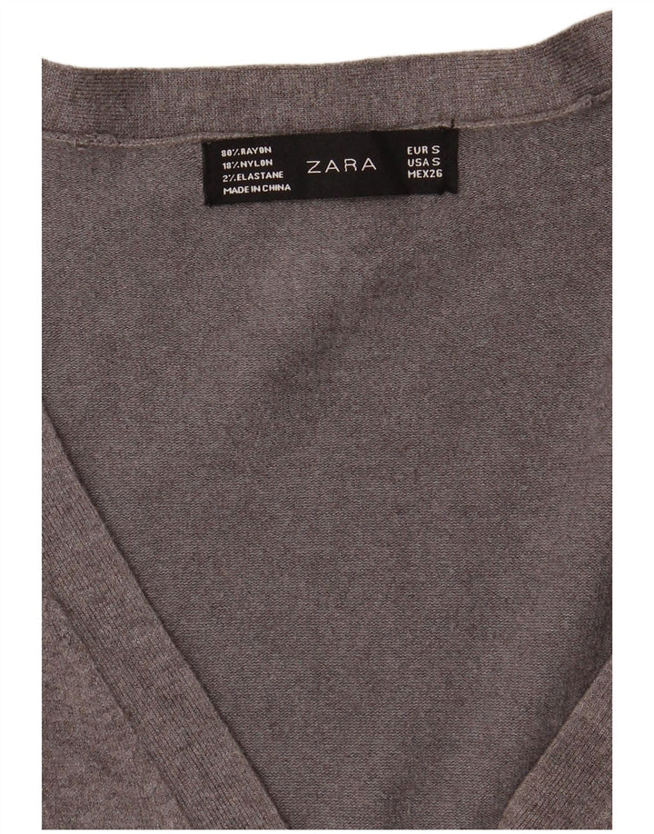 Sweter damski Zara Cardigan UK 10 Small Grey