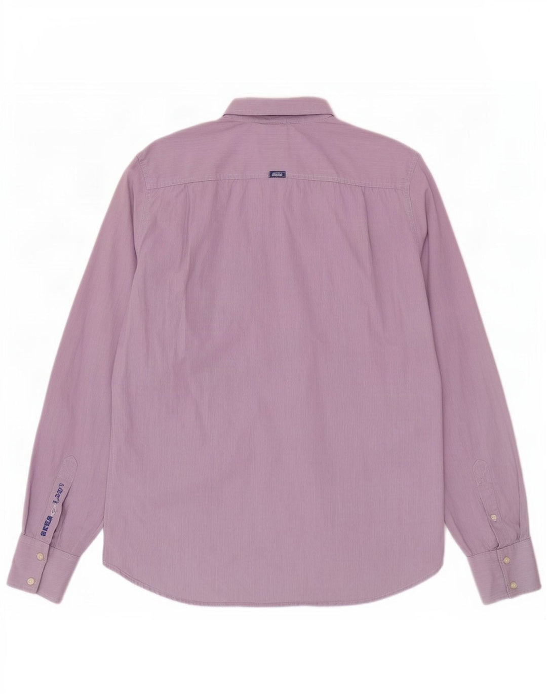 Koszula męska Superdry XL, fioletowa bawełniana kratka