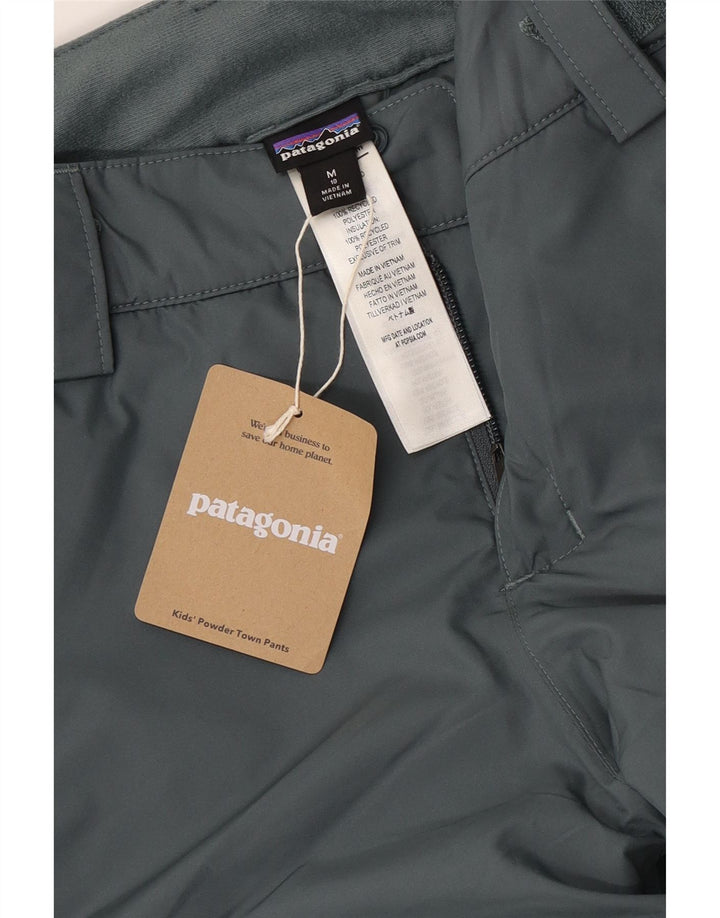 Spodnie narciarskie Patagonia dziewczęce 9-10 lat, średni khaki, poliester