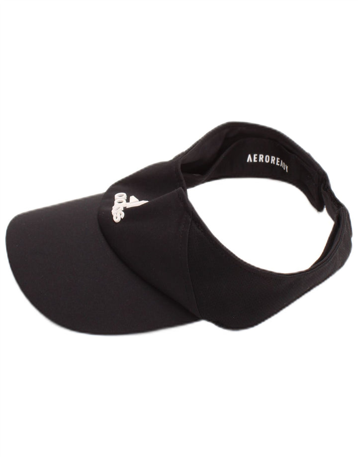 Damska czapka Adidas Aeroready Graphic Visor w jednym rozmiarze, czarna, poliestrowa