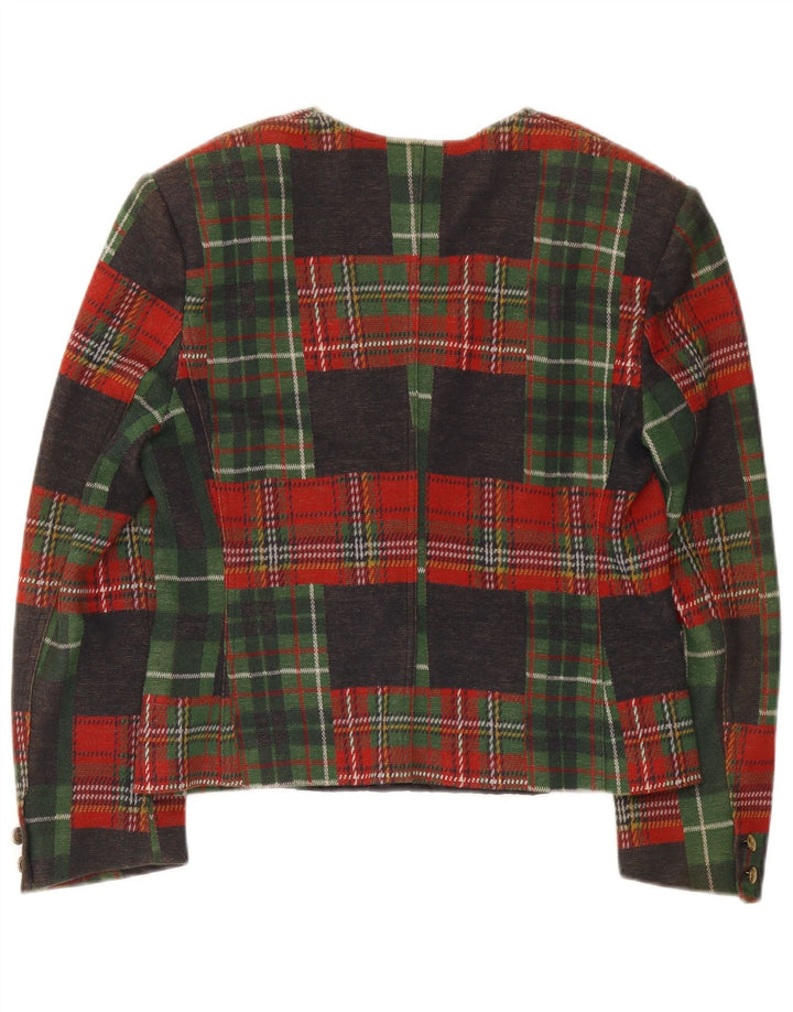 Damska marynarka Johnny Lambs Crop IT 44 w średnią wielobarwną kratkę