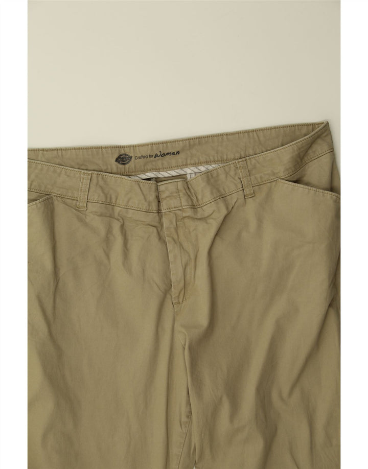 DICKIES Womens Straight Casual Trousers W40 L28 Beige Vintage Dickies and Second-Hand Dickies from Messina Hembry 