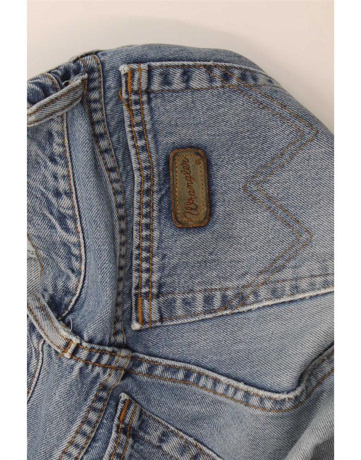 Damskie jeansy Wrangler Straight W26 L29 Niebieskie