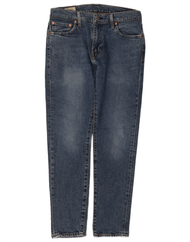 Męskie jeansy Levi's 512 Slim W30 L30 Niebieska bawełna