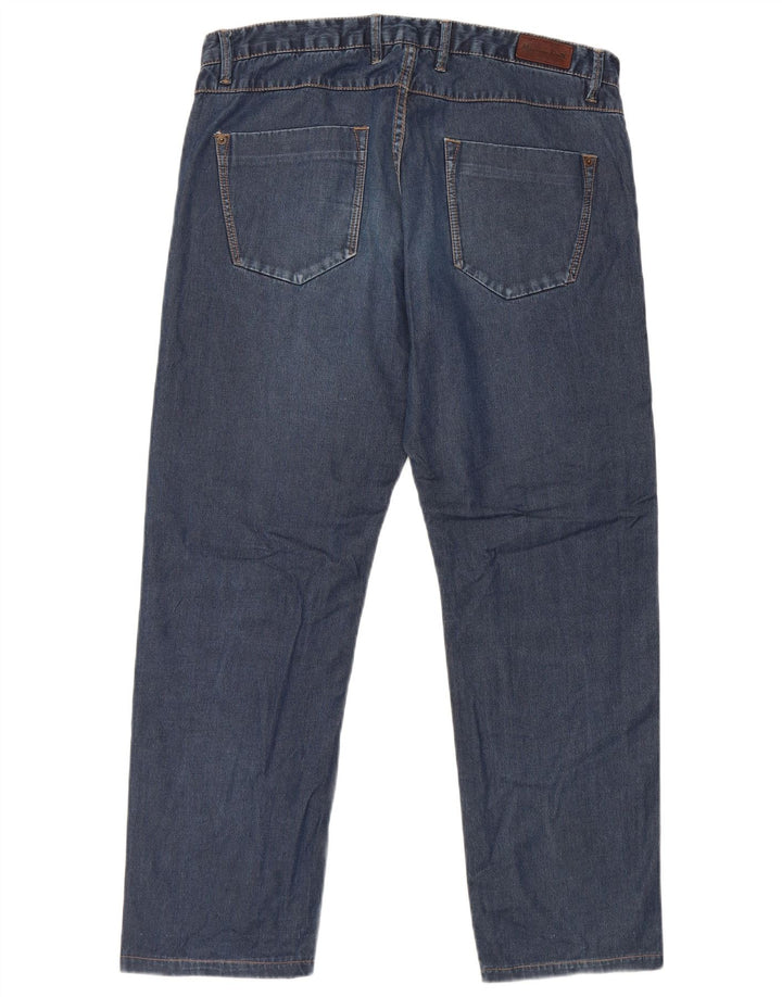 MASSIMO DUTTI Męskie jeansy slim EU 44 Large W34 L28 Niebieskie