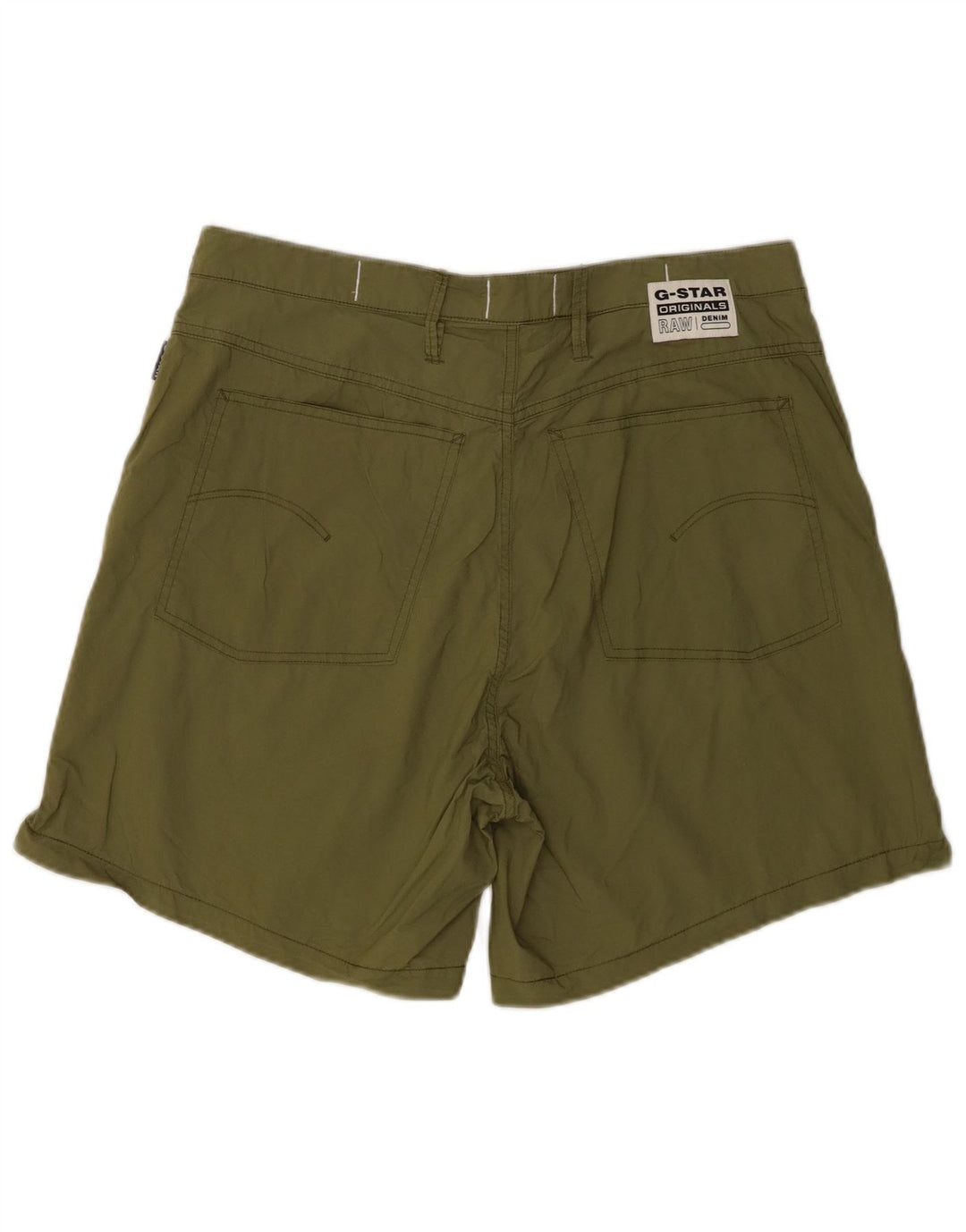 Męskie spodenki chino G-Star W29, małe, bawełniane w kolorze khaki