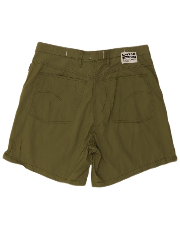 Męskie spodenki chino G-Star W29, małe, bawełniane w kolorze khaki