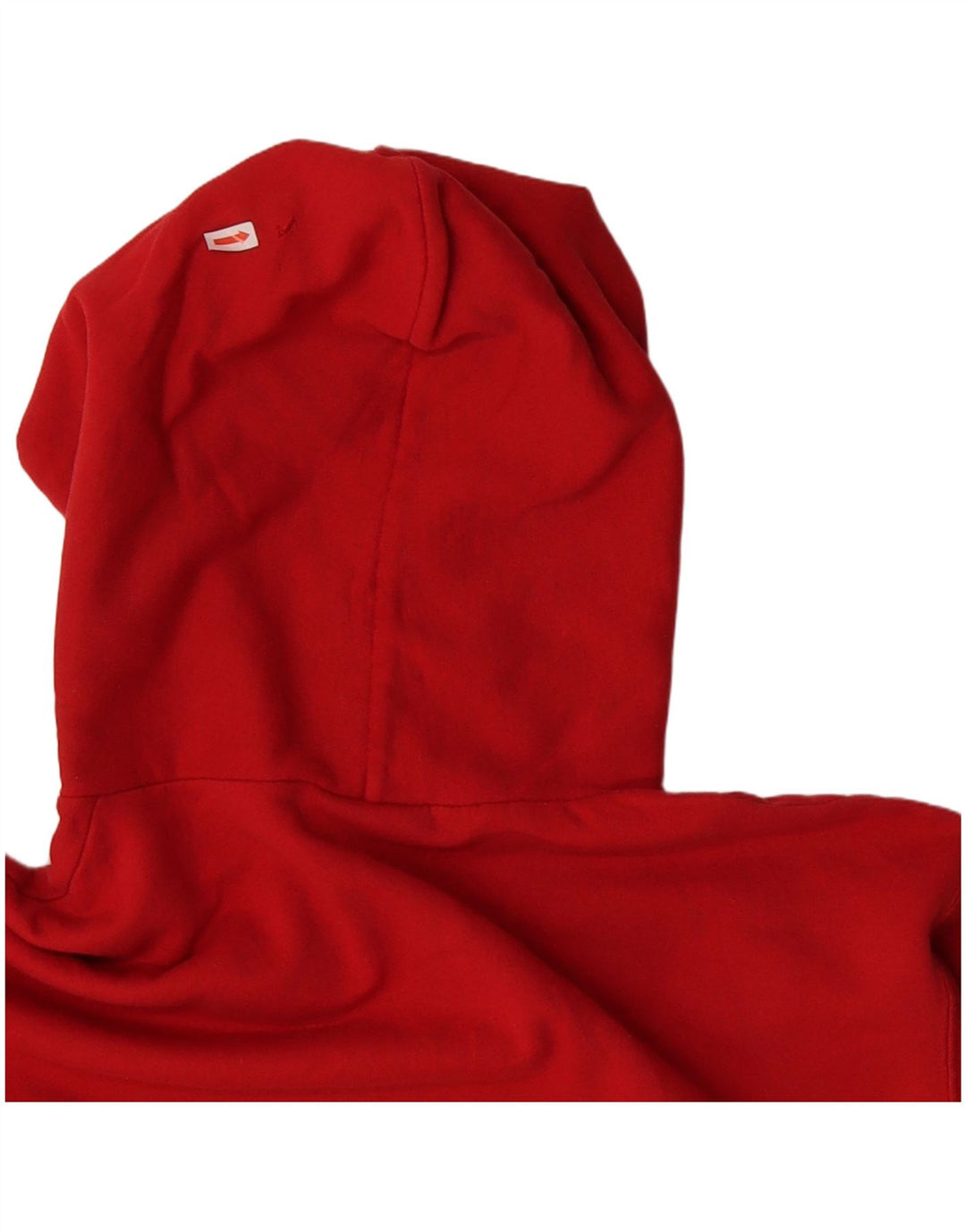 CHAMPION Mens Graphic Hoodie Jumper Medium Red Cotton