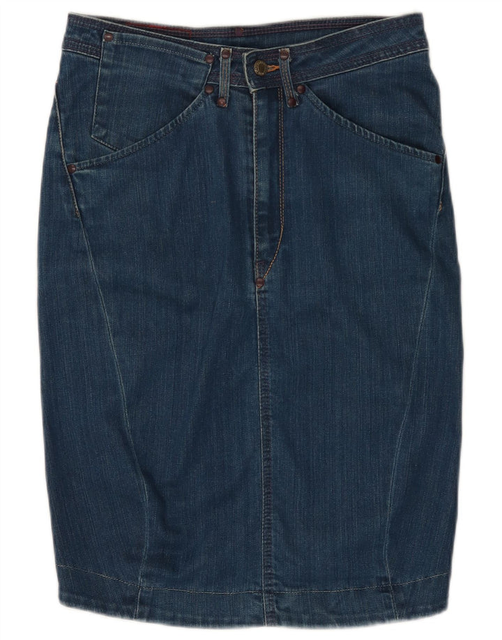 Damska spódnica dżinsowa Levi's W28 Średnio niebieska bawełna