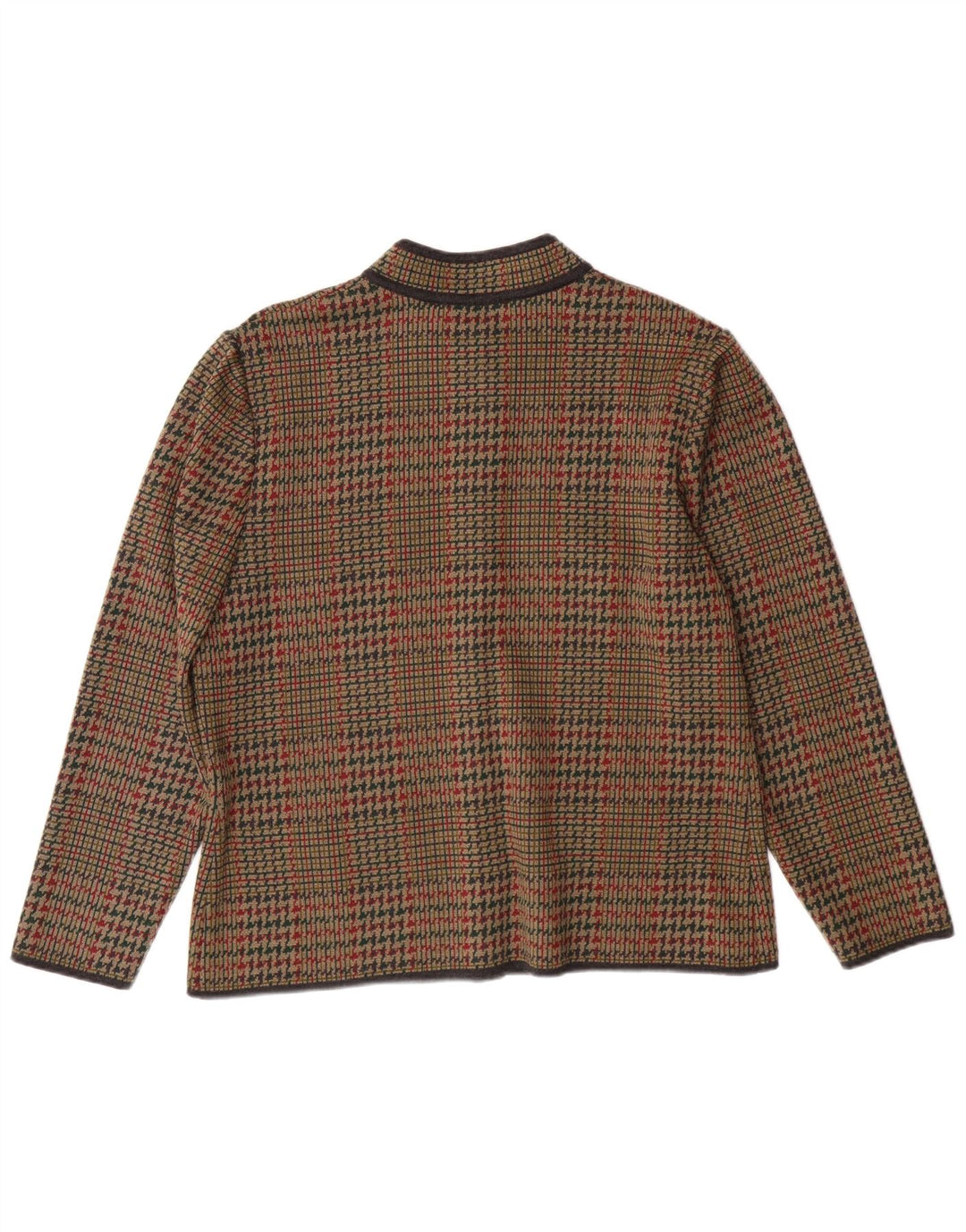 Damska marynarka STIZZOLI zapinana na 6 guzików IT 48 XL, brązowa pepitka