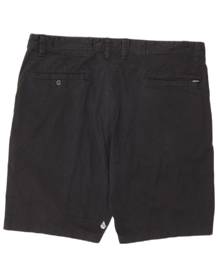 Męskie spodenki chino Volcom W40 XL, czarne, bawełniane