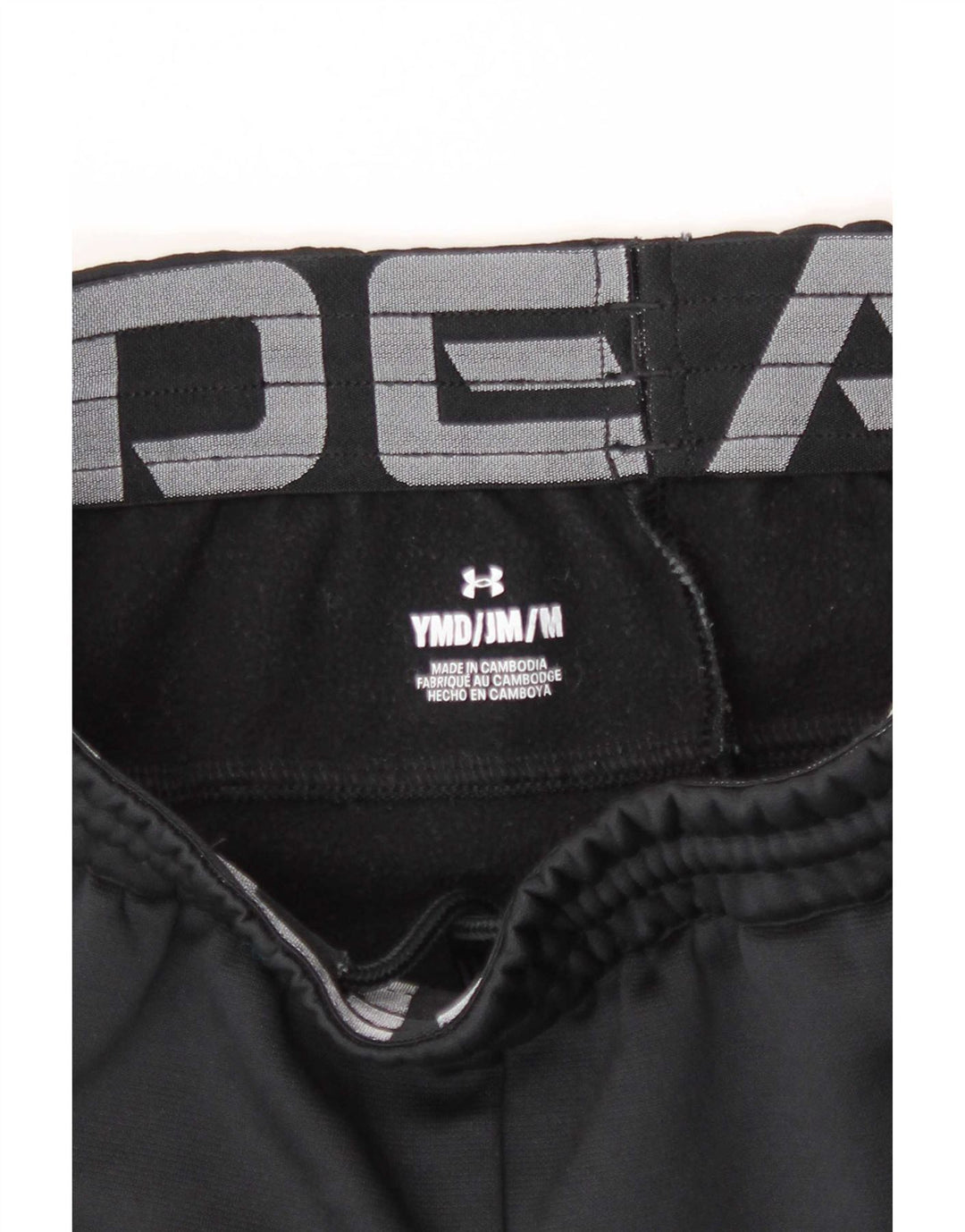 Chłopięce spodnie dresowe Under Armour Joggers 9-10 lat, średnie czarne