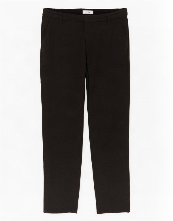 Męskie spodnie typu slim chino Dondup W36 L28 czarna wiskoza