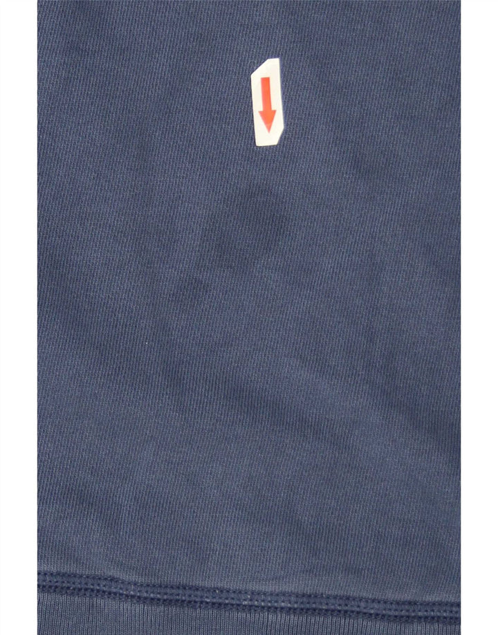 Męska bluza Gap Sweter Średni granatowy, bawełniany