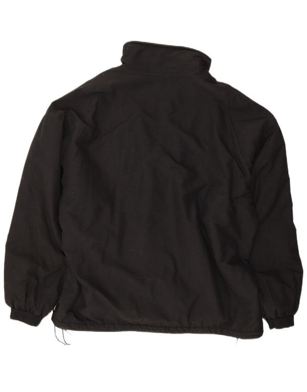 Chiemsee Mens Oversized Windbreaker Jacket UK 42 XL Black Polyester