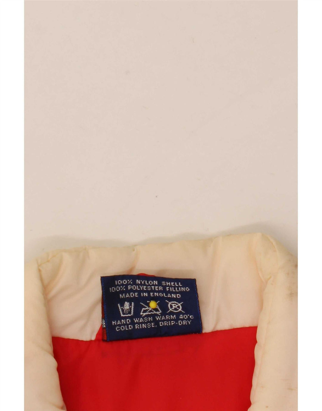 Męska wyściełana kamizelka Musto UK 38 Średni wielobarwny nylon z blokami kolorów