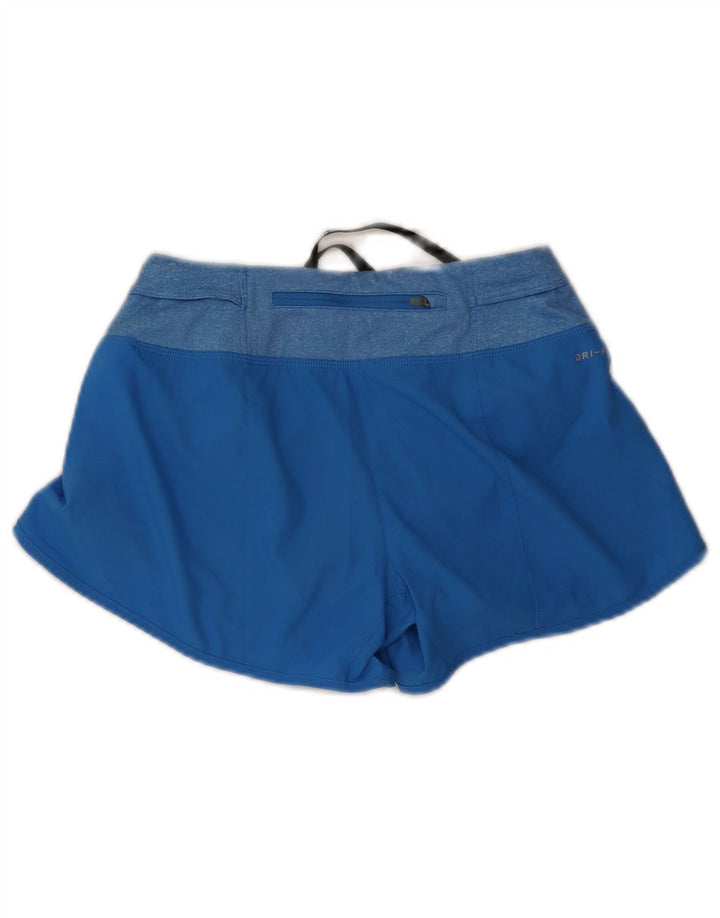 Damskie spodenki sportowe Nike Dri Fit UK 4 XS Niebieski poliester