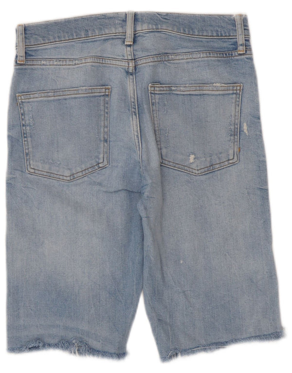 Damskie spodenki jeansowe Zara w trudnej sytuacji EU 36 XS W26 niebieskie