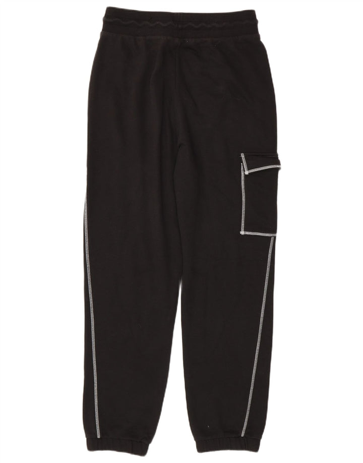 Damskie spodnie dresowe Puma Cargo Joggers, małe, czarne, bawełniane