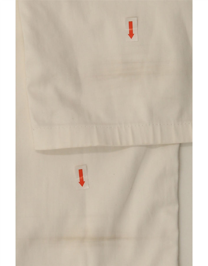 Męskie spodnie typu slim casual Zara EU 40 Medium W31 L29 białe