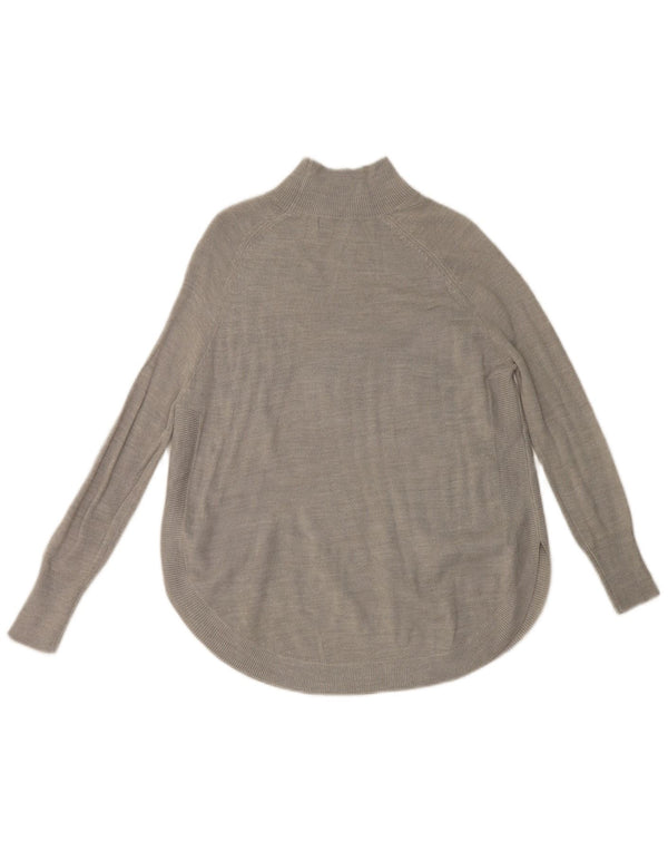Marks & Spencer Damski sweter z golfem UK 6 XS, szary