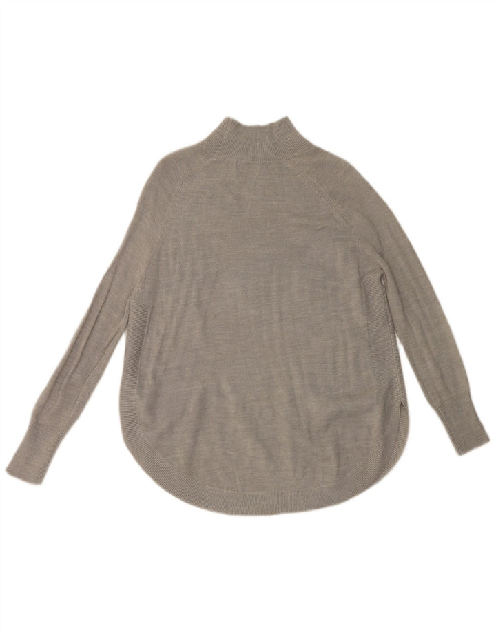 Marks & Spencer Damski sweter z golfem UK 6 XS, szary