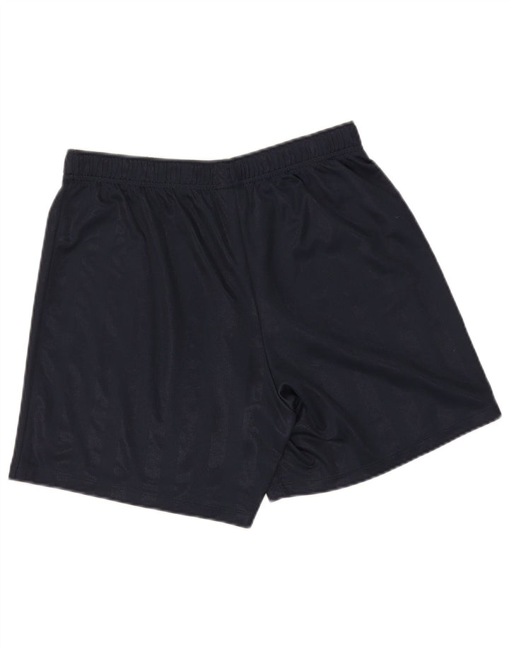 Męskie spodenki sportowe Nike Dri Fit, poliester w średnie granatowe paski