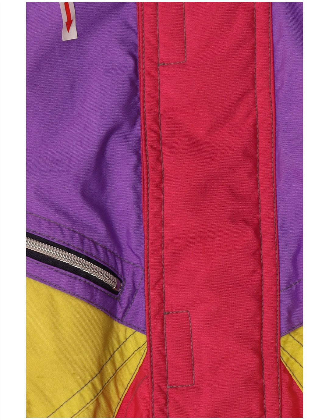 Męski kombinezon narciarski z kapturem Colmar IT 50 Medium W34 L31 Różowy blok kolorów