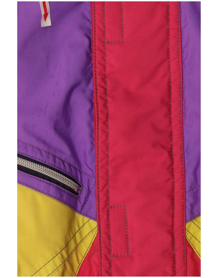 Męski kombinezon narciarski z kapturem Colmar IT 50 Medium W34 L31 Różowy blok kolorów