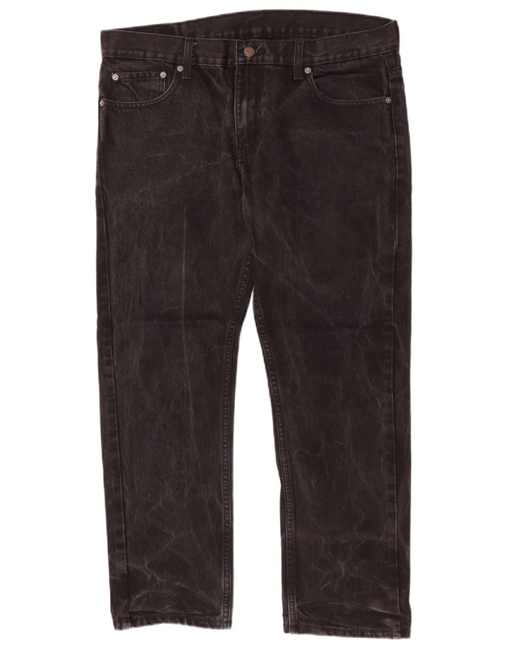 Męskie jeansy Levi's 511 Slim Tapered W36 L28 Czarna bawełna