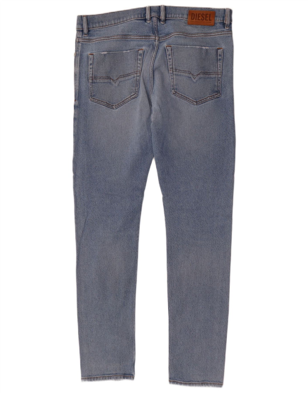 Męskie jeansy Diesel Slim W34 L34 Niebieskie bawełniane