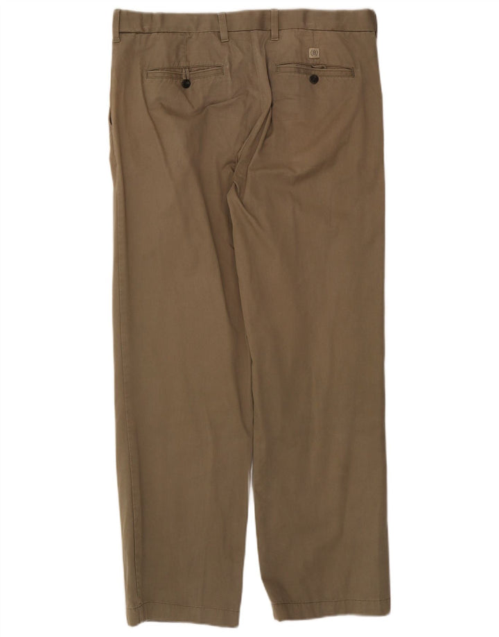 Męskie spodnie Chino Marks & Spencer Blue Harbor Pegged W36 L31 Khaki