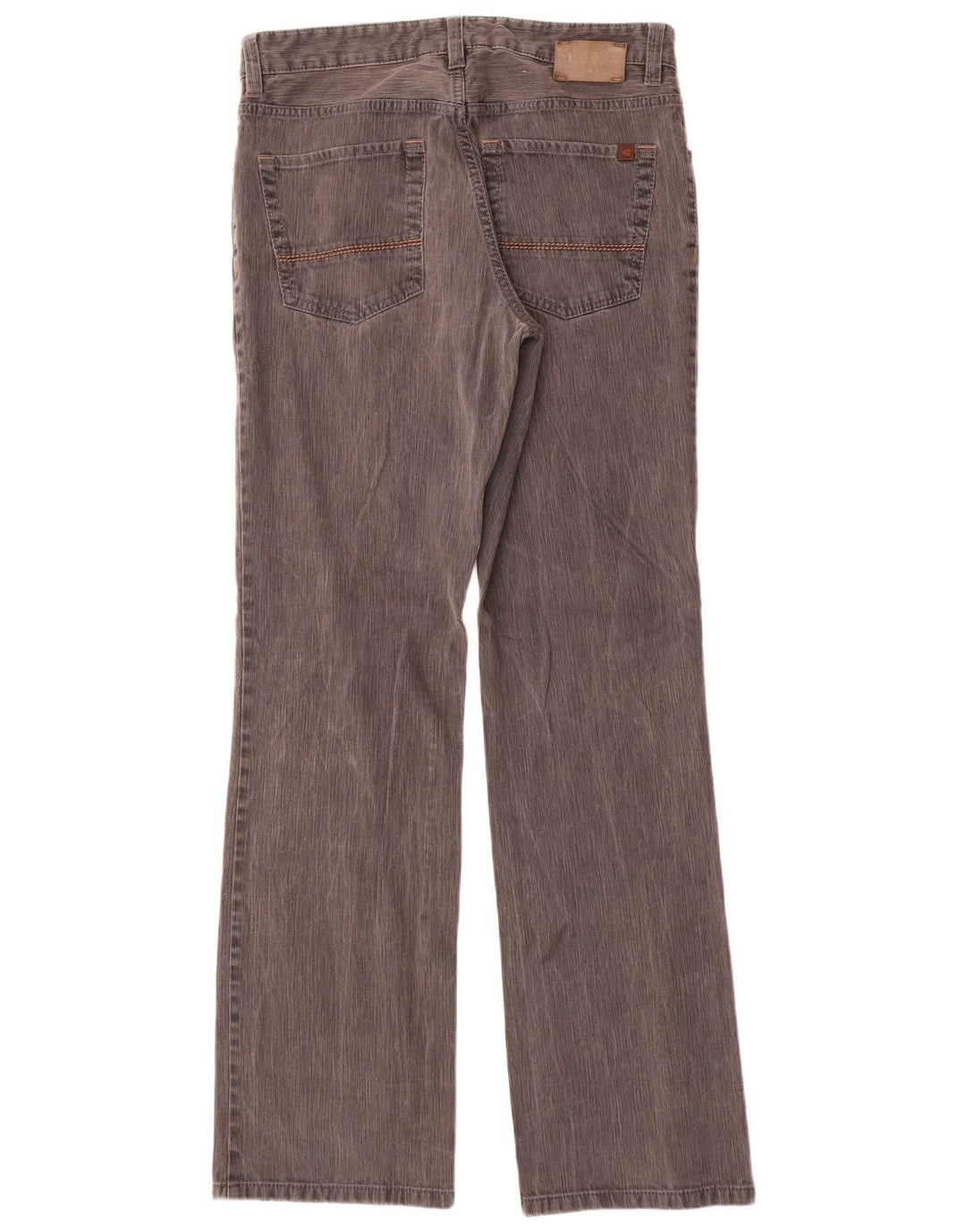 Camel Active Męskie spodnie typu bootcut W34 L34 Szara bawełna
