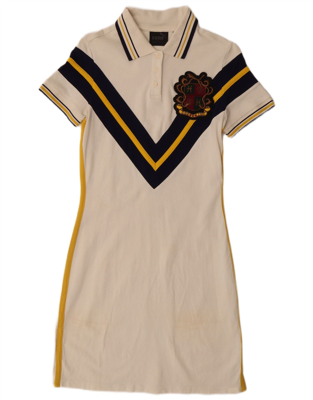 Damska sukienka polo Puma UK 12 średni beż