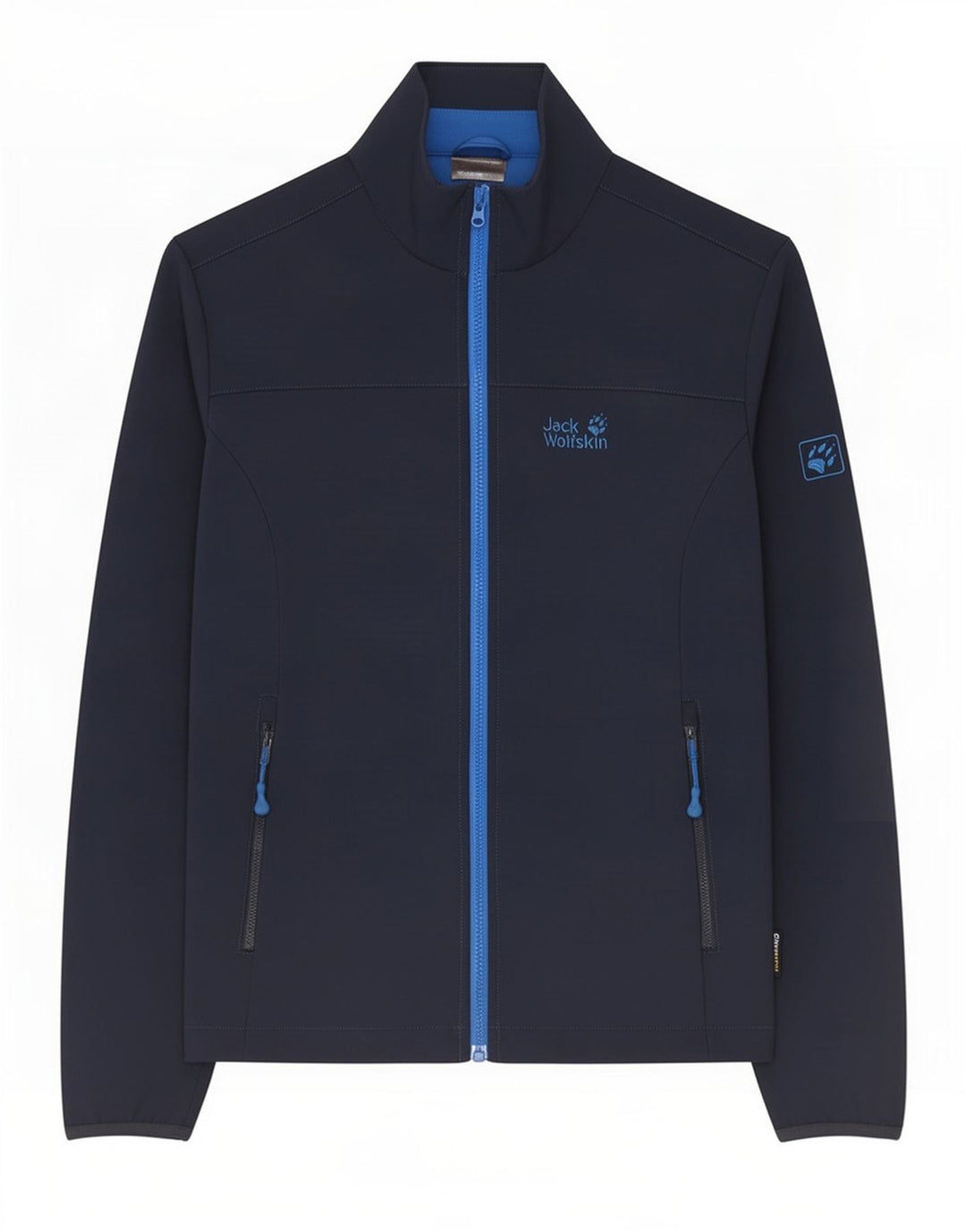 Męska kurtka dresowa Jack Wolfskin UK 36/38 Średni granatowy poliester