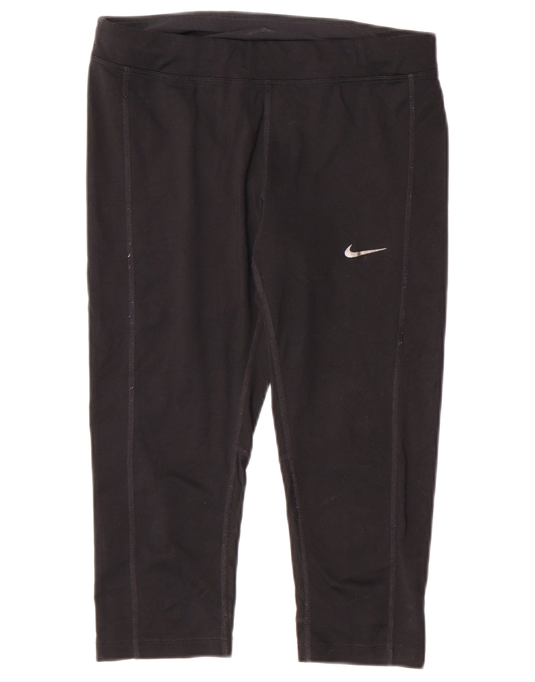 Damskie legginsy Nike Dri Fit Capri UK 10, małe, czarne, sportowe